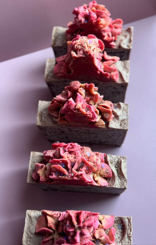 BIRTHDAY CAKE SCENTED COLD PROCESS SOAP