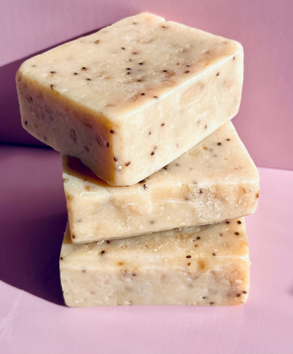 LAVENDER & CHIA SEEDS COLD PROCESS SOAP