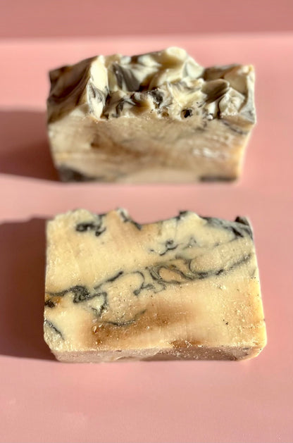 ACTIVATED CHARCOAL & TURMERIC COLD PROCESS SOAP